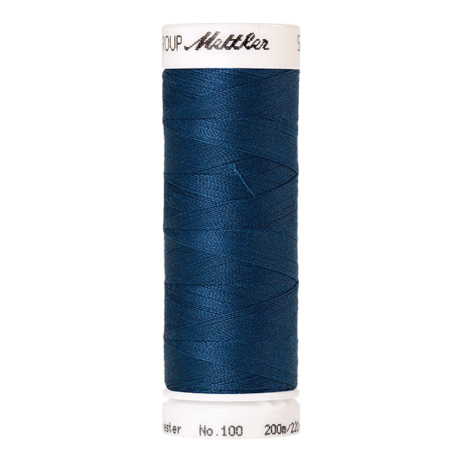 Amann Mettler Seralon 100, 200m - Teal - Allesnäher