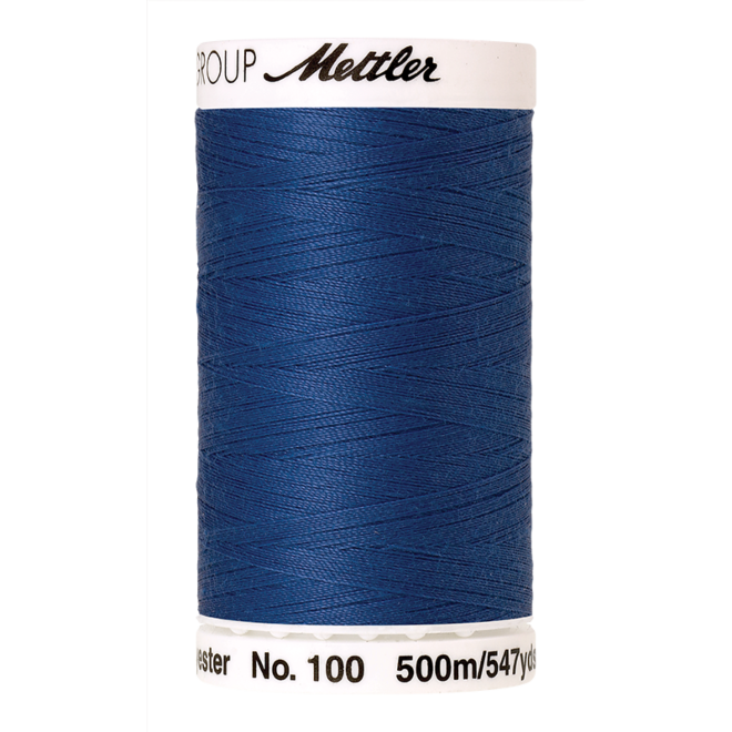 Amann Mettler Seralon 100, 500m - Cobalt Blue - Allesnäher
