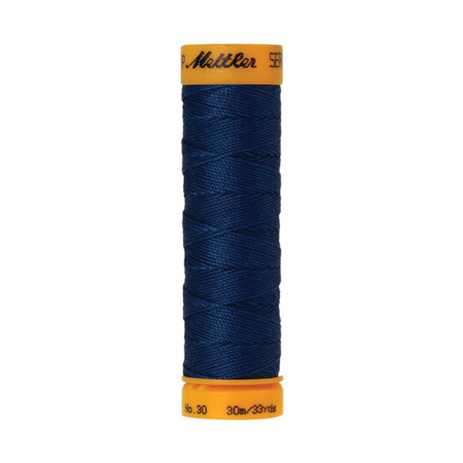 Amann Mettler Seralon 30, 30m - Royal Navy - Knopfloch- Abstepp- und Ziernahtgarn