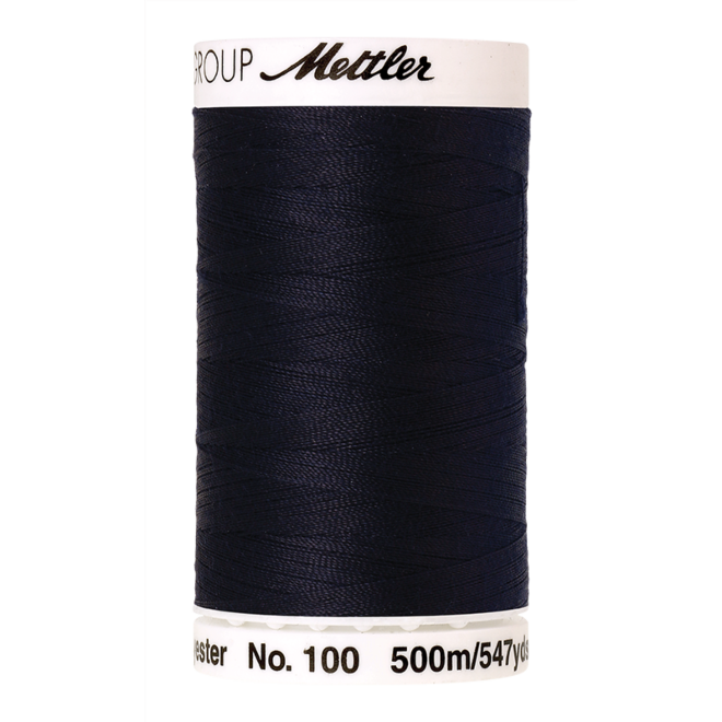 Amann Mettler Seralon 100, 500m - Darkest Blue - Allesnäher