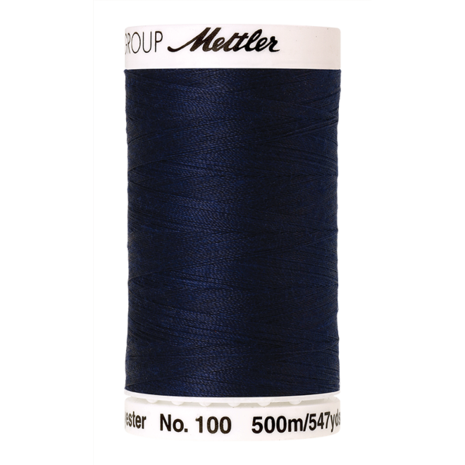 Amann Mettler Seralon 100, 500m - Navy - Allesnäher