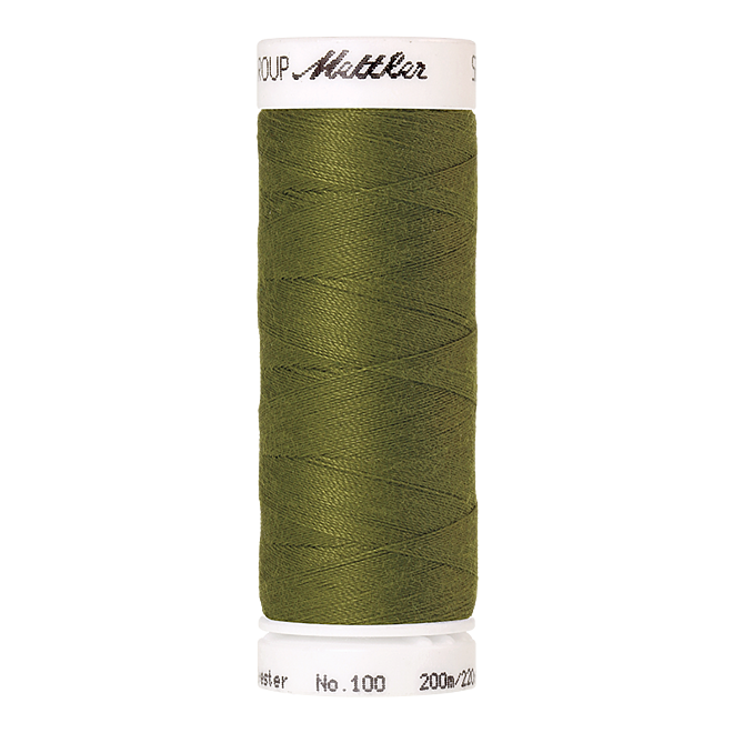 Amann Mettler Seralon 100, 200m - Moss Green - Allesnäher