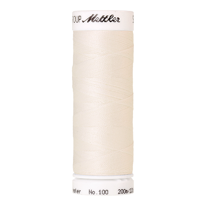 Amann Mettler Seralon 100, 200m - Eggshell - Allesnäher