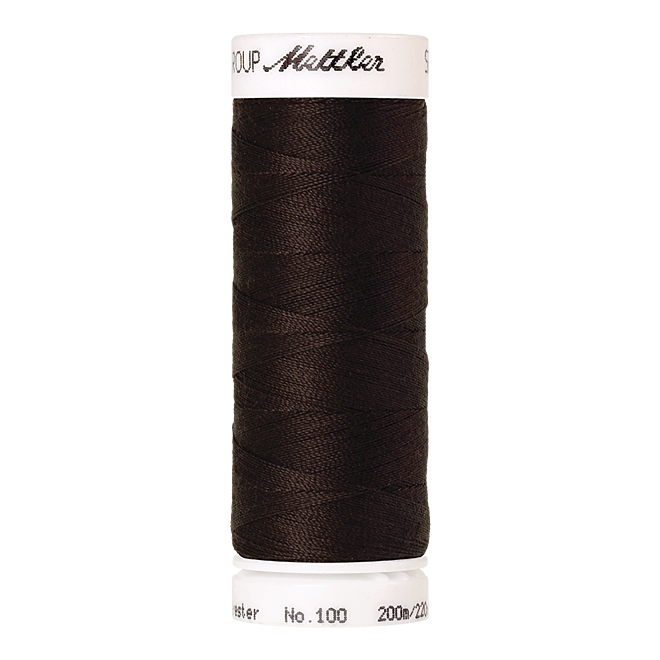 Amann Mettler Seralon 100, 200m - Very Dark Brown - Allesnäher