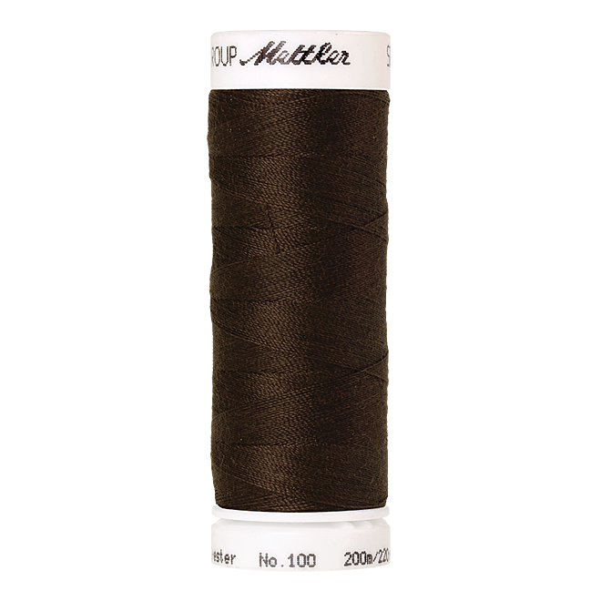 Amann Mettler Seralon 100, 200m - Dark Amber - Allesnäher