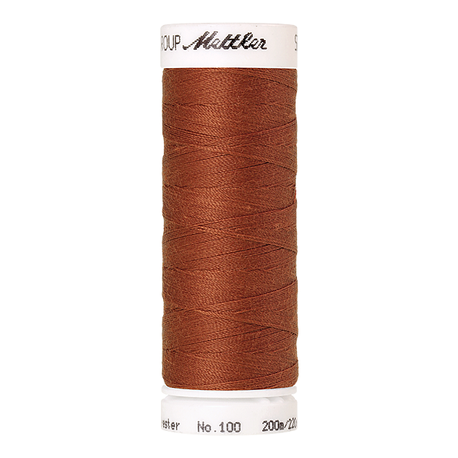 Amann Mettler Seralon 100, 200m - Brick Red - Allesnäher