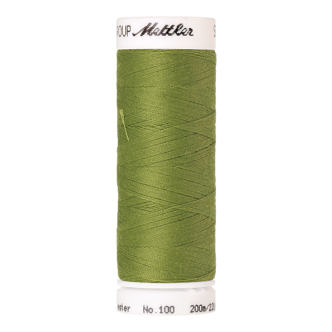 Amann Mettler Seralon 100, 200m - Yellowgreen - Allesnäher