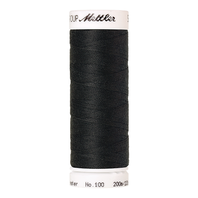 Amann Mettler Seralon 100, 200m - Charcoal - Allesnäher