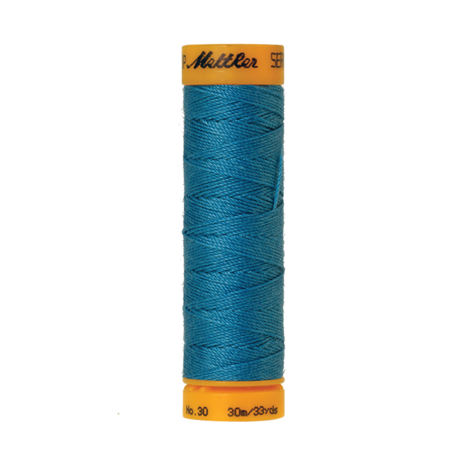 Amann Mettler Seralon 30, 30m - Caribbean Blue - Knopfloch- Abstepp- und Ziernahtgarn