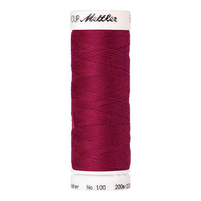 Amann Mettler Seralon 100, 200m - Bright Ruby - Allesnäher