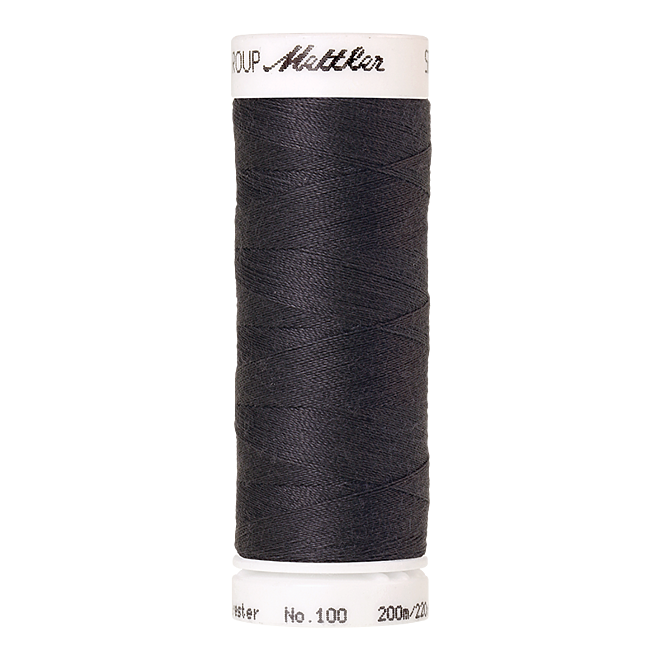 Amann Mettler Seralon 100, 200m - Dark Pewter - Allesnäher