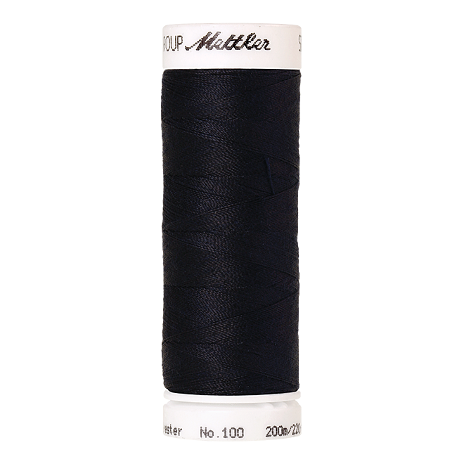 Amann Mettler Seralon 100, 200m - Midnight - Allesnäher