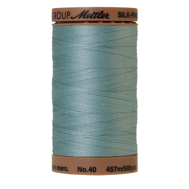 Silk-Finish Cotton 40, 457m - Rough Sea: Reines Baumwollgarn aus 100% langstapliger, ägyptischer Baumwollte von Amann Mettler
