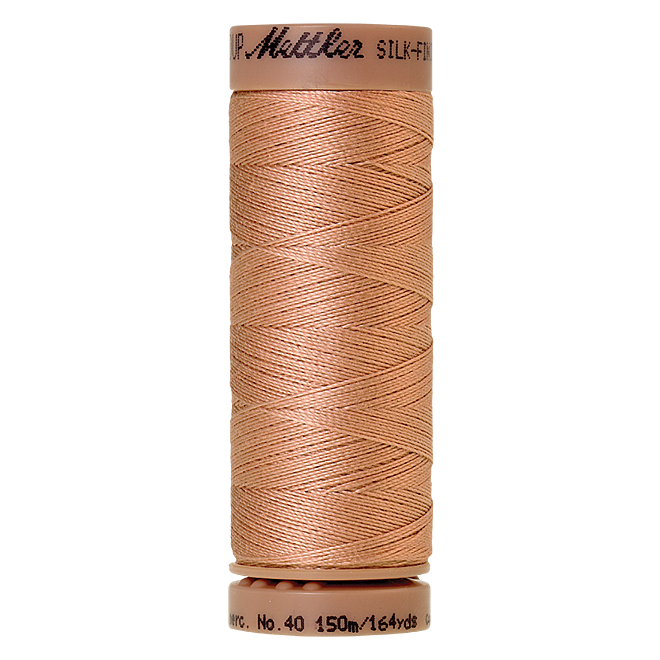 Silk-Finish Cotton 40, 150m - Spanish Villa: Reines Baumwollgarn aus 100% langstapliger, ägyptischer Baumwollte von Amann Mettler