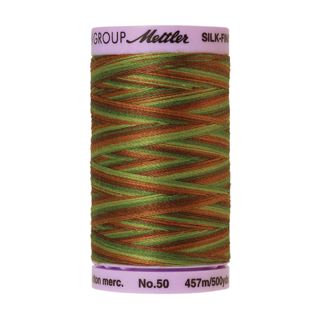 Silk-Finish Multi 50, 457m - Forest Land : Reines Baumwollgarn aus 100% langstapliger, ägyptischer Baumwollte von Amann Mettler