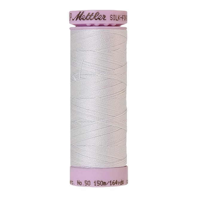 Silk-Finish Cotton 50, 150m - Glacier Green: Reines Baumwollgarn aus 100% langstapliger, ägyptischer Baumwollte von Amann Mettler