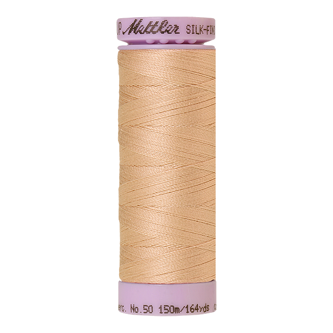 Silk-Finish Cotton 50, 150m - Spanish Villa: Reines Baumwollgarn aus 100% langstapliger, ägyptischer Baumwollte von Amann Mettler