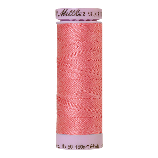 Silk-Finish Cotton 50, 150m - Dusty Mauve: Reines Baumwollgarn aus 100% langstapliger, ägyptischer Baumwollte von Amann Mettler