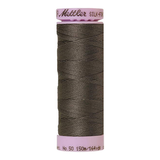 Silk-Finish Cotton 50, 150m - Whale: Reines Baumwollgarn aus 100% langstapliger, ägyptischer Baumwollte von Amann Mettler