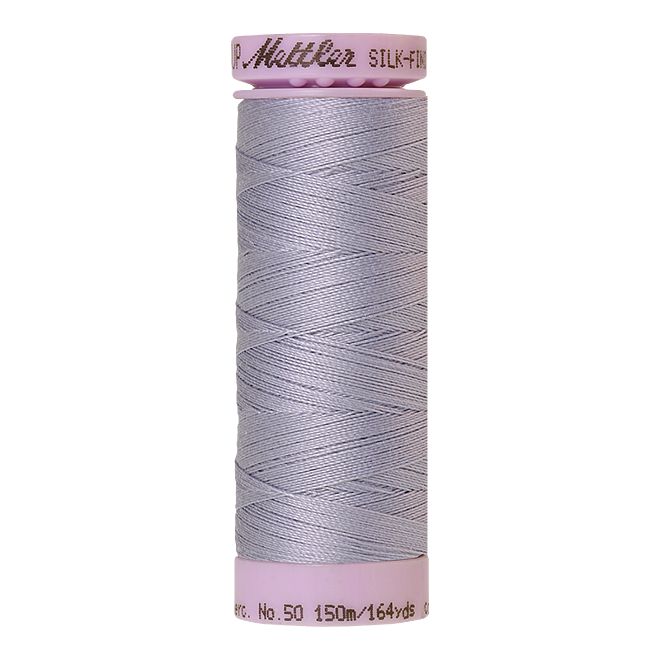 Silk-Finish Cotton 50, 150m - Cosmic Sky: Reines Baumwollgarn aus 100% langstapliger, ägyptischer Baumwollte von Amann Mettler