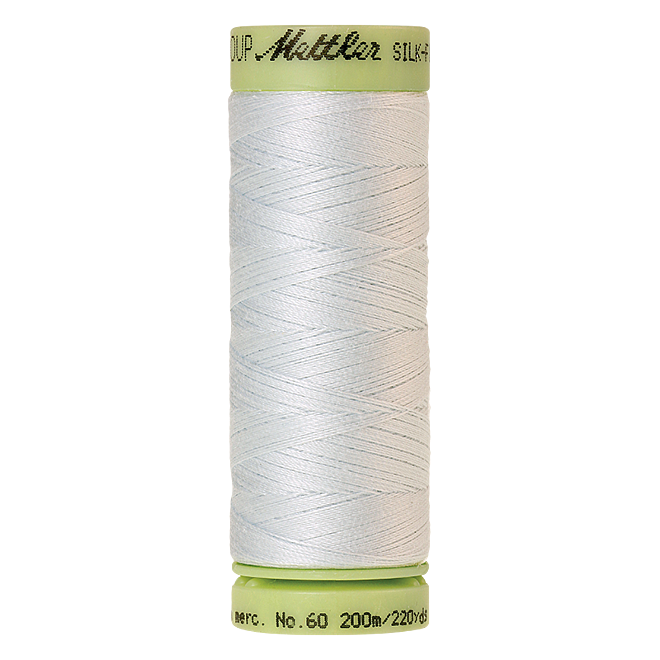 Silk-Finish Cotton 60, 200m - Glacier Green: Reines Baumwollgarn aus 100% langstapliger, ägyptischer Baumwollte von Amann Mettler