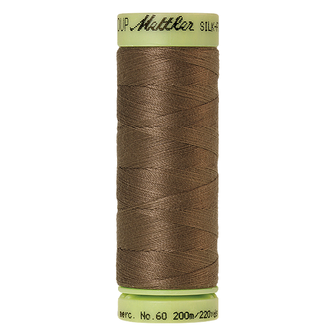 Silk-Finish Cotton 60, 200m - Amygdala: Reines Baumwollgarn aus 100% langstapliger, ägyptischer Baumwollte von Amann Mettler