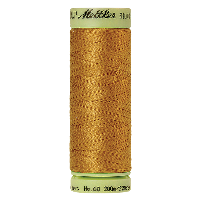 Silk-Finish Cotton 60, 200m - Palomino: Reines Baumwollgarn aus 100% langstapliger, ägyptischer Baumwollte von Amann Mettler