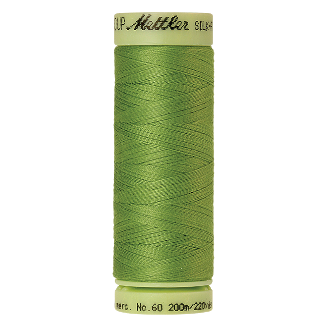 Silk-Finish Cotton 60, 200m - Foliage: Reines Baumwollgarn aus 100% langstapliger, ägyptischer Baumwollte von Amann Mettler