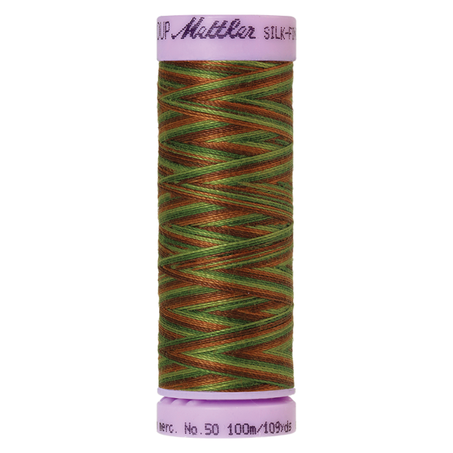 Silk-Finish Multi 50, 100m - Forest Land : Reines Baumwollgarn aus 100% langstapliger, ägyptischer Baumwollte von Amann Mettler
