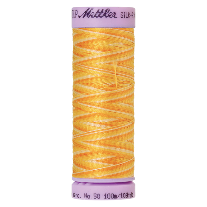 Silk-Finish Multi 50, 100m - Horizon : Reines Baumwollgarn aus 100% langstapliger, ägyptischer Baumwollte von Amann Mettler