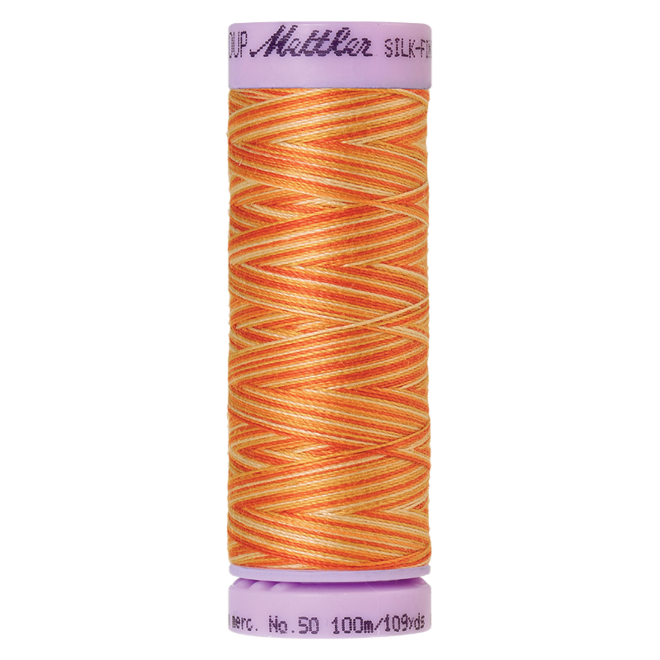 Silk-Finish Multi 50, 100m - Rust Ombre : Reines Baumwollgarn aus 100% langstapliger, ägyptischer Baumwollte von Amann Mettler