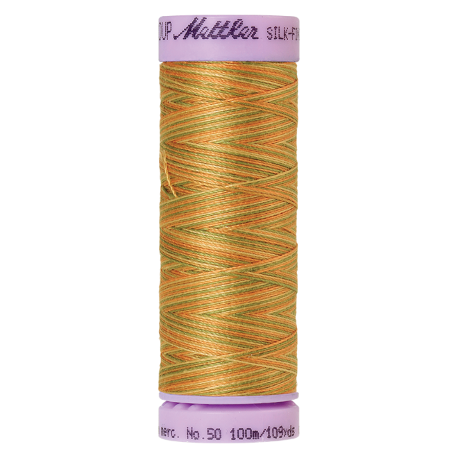 Silk-Finish Multi 50, 100m - New Fields : Reines Baumwollgarn aus 100% langstapliger, ägyptischer Baumwollte von Amann Mettler