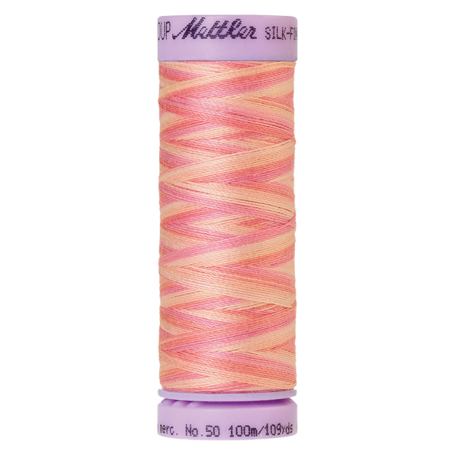 Silk-Finish Multi 50, 100m - Dusty Rose : Reines Baumwollgarn aus 100% langstapliger, ägyptischer Baumwollte von Amann Mettler