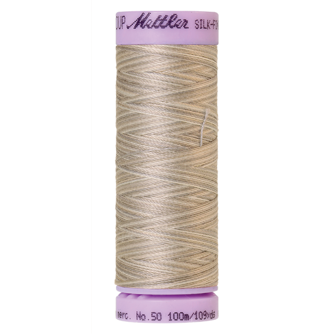 Silk-Finish Multi 50, 100m - Dove Grey : Reines Baumwollgarn aus 100% langstapliger, ägyptischer Baumwollte von Amann Mettler