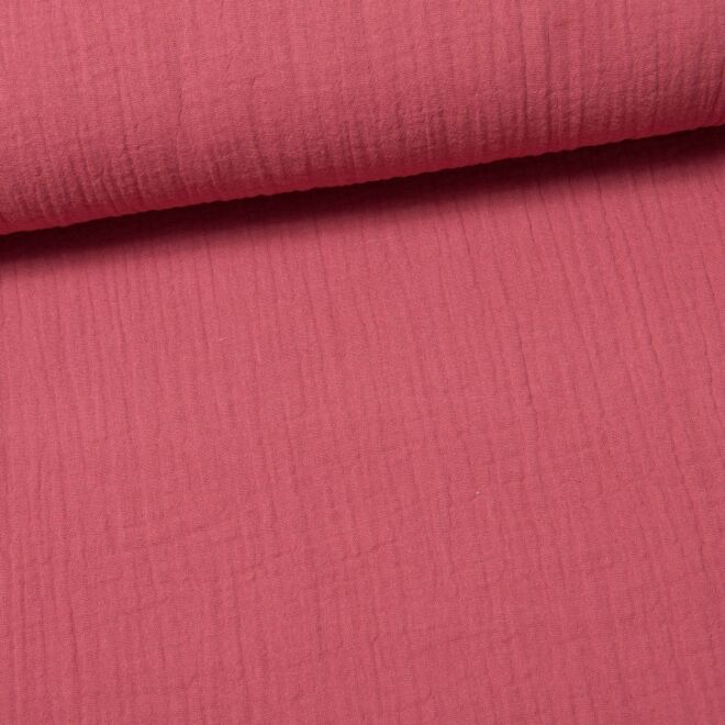 Musselin "Uni" mauve