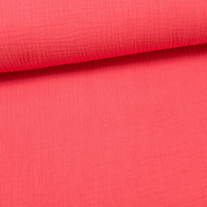 Musselin "Uni" koralle