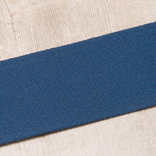 50mm Gurtband "Bonnie" Uni dunkelblau