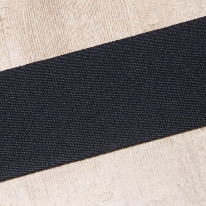 50mm Gurtband "Bonnie" nachtblau