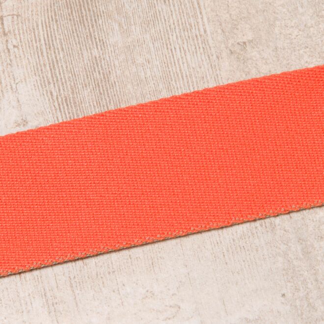 40mm Gurtband "Bonnie" Uni orange