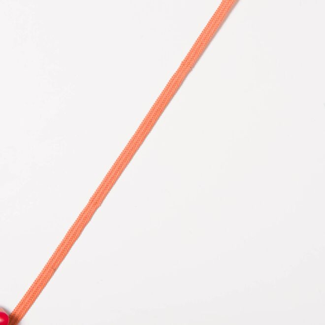 5mm Gummiband orange