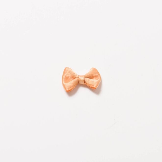 Satinschleife 2,5cm beige