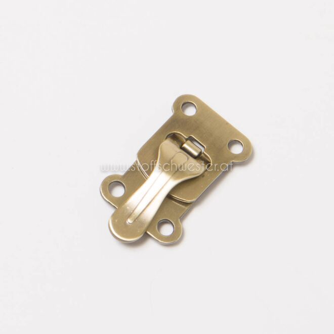 Metallverschluss 35mm messing antik