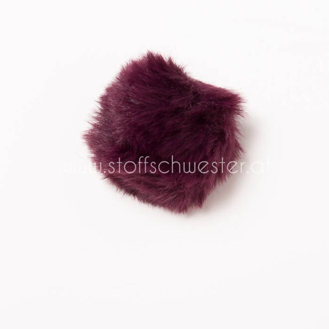 6cm Pompon lila