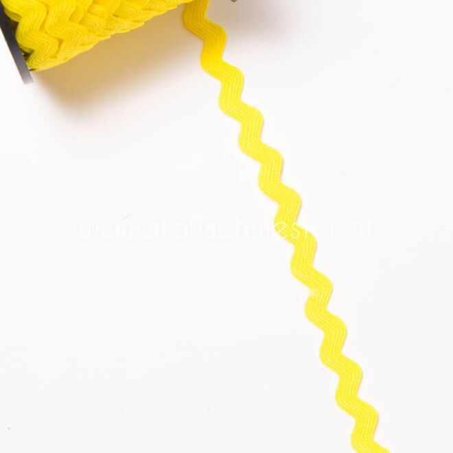 10mm Zackenlitze gelb