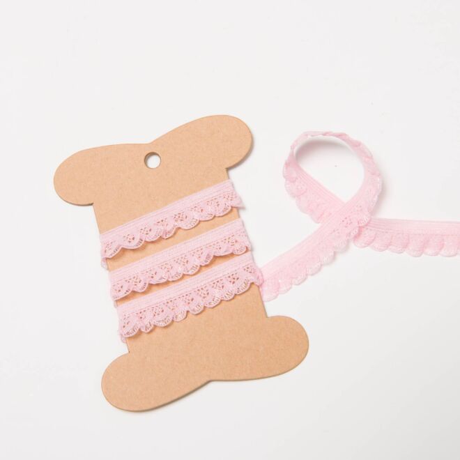 12mm Spitzenband elastisch quartz