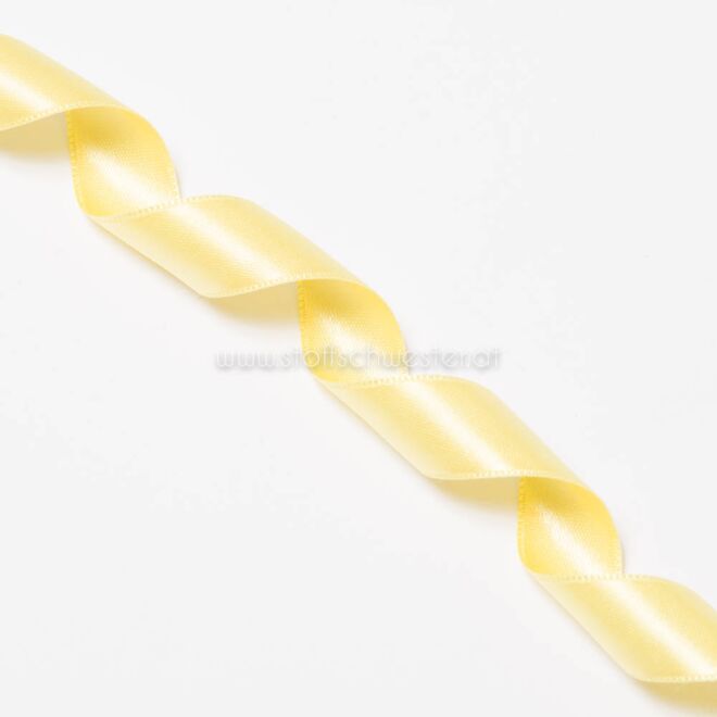 15mm Satinband hellgelb
