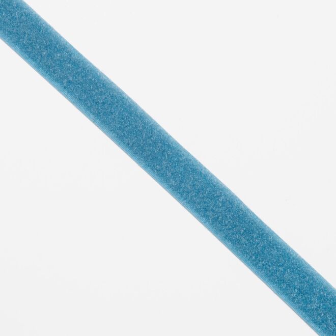 20mm Endlos-Klettverschluss "Flauschband" mittelblau
