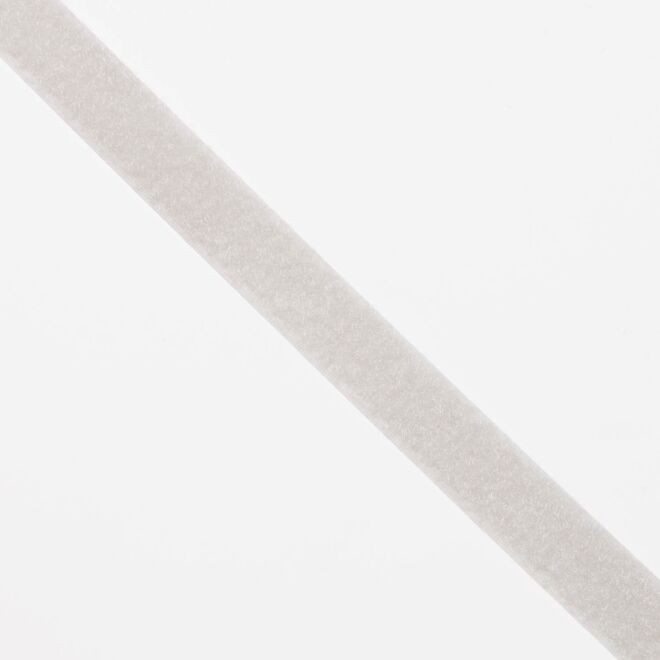 20mm Endlos-Klettverschluss "Flauschband" hellgrau