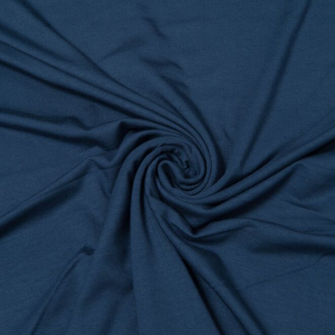 Bambusjersey dark denim