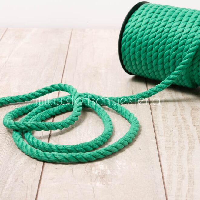 10mm Kordel "soft" grasgrün